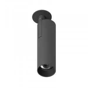 SternLight ProStern - SLIM recessed, 8.8W LED 3000K 33°, Trailing Edge dim, czarny 
