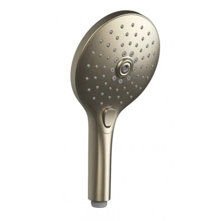 Gessi słuchawka prysznicowa 3S z funkcją anticalc i przyciskiem wyboru Finox Brushed Nickel