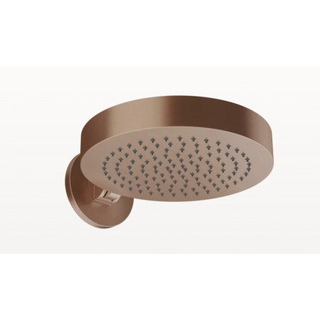 Wall-mounted anti limestone and adjustable head shower Copper Brushed PVD