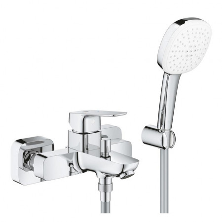 Grohe Cubeo Jednouchwytowa bateria wannowa chrom