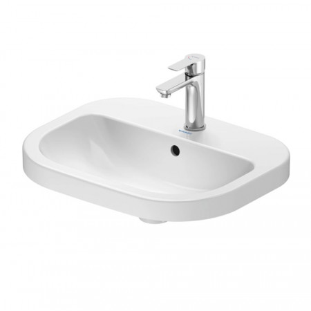 D-Code Umywalka stawiana Biały Błyszczący 550 mm