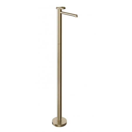 Gessi Anello bateria umywalkowa wolnostojąca bez odpływu Copper Brushed PVD