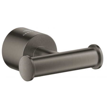 Grohe Atrio Classic Haczyk na płaszcz kąpielowy brushed hard graphite