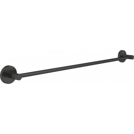 Grohe Essentials Wieszak na ręcznik kąpielowy, L-654 mm, czarny mat