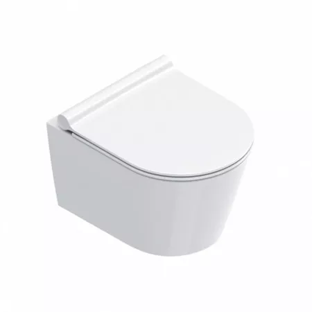 Catalano Zero Miska wisząca 46cm NewFlush + Deska w/o WC 0111460001 + 0151200001
