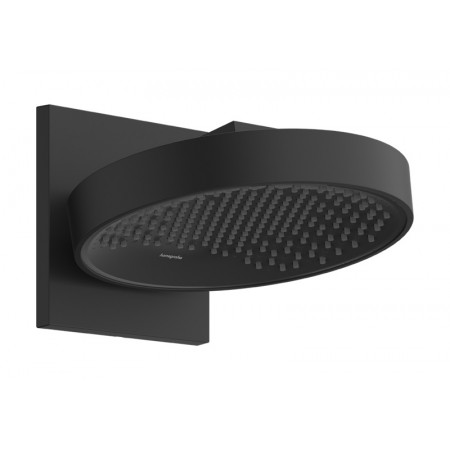 Hansgrohe Rainfinity deszczownica 250 1jet EcoSmart z przyłączem ściennym Czarny Matowy