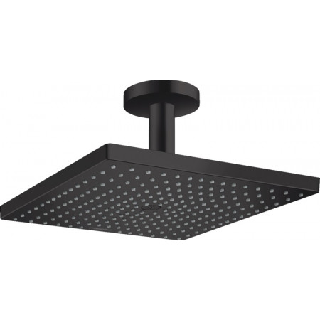 Hansgrohe Raindance E deszczownica 300 1jet EcoSmart z przyłączem sufitowym Czarny Matowy