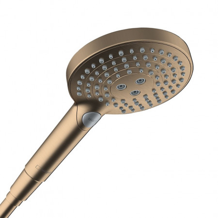 Hansgrohe Raindance Select S słuchawka prysznicowa 120 3jet PowderRain EcoSmart Brąz Szczotkowany