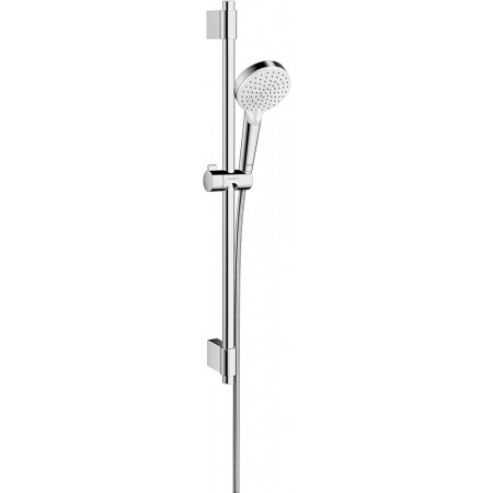 Hansgrohe Crometta Zestaw prysznicowy 100 Vario z drążkiem 72 cm Biały/Chrom