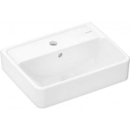 Hansgrohe Xanuia Q Mała umywalka wisząca 450/340 1/o na bat. z przelewem biały