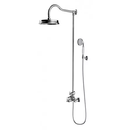 Omnires Armance Termostatyczny System Prysznicowy Natynkowy chrom połysk