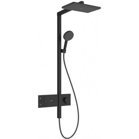 Hansgrohe Raindance Alive Q Komplet prysznicowy 210/340 1jet z term. ShowerSelect Comfort Czarny Matowy
