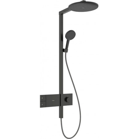 Hansgrohe Raindance Alive S Komplet prysznicowy 300 1jet EcoSmart z term. ShowerSelect Comfort Czarny Chrom Szczotkowany