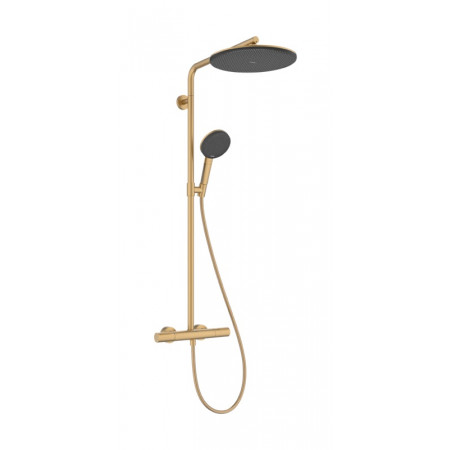Hansgrohe Raindance Alive S Puro Komplet prysznicowy 300 1jet z term. Ecostat Element Brąz Szczotkowany