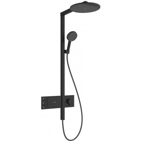 Hansgrohe Raindance Alive S Komplet prysznicowy 300 2jet z term. ShowerSelect Comfort Czarny Matowy