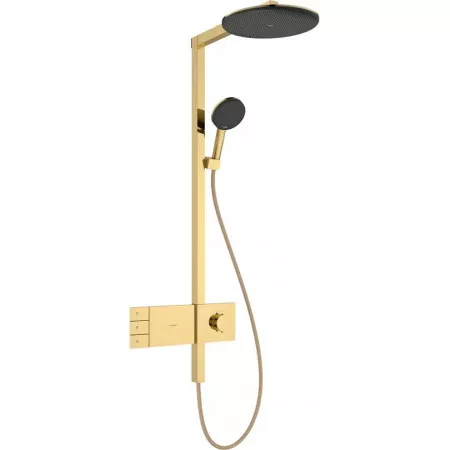 Hansgrohe Raindance Alive S Komplet prysznicowy 300 2jet EcoSmart z term. ShowerSelect Comfort Złoty Optyczny Polerowany