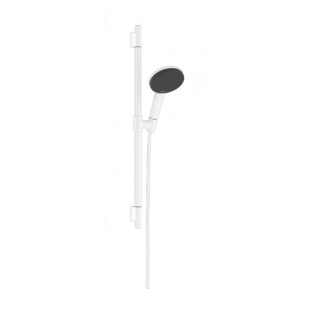 Hansgrohe Raindance Alive Select S Zestaw prysznicowy 125 3jet EcoSmart z drążkiem Unica S Puro 65 cm Biały Matowy