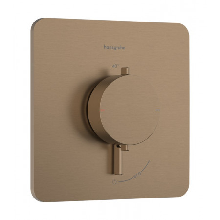Hansgrohe Ecostat Comfort Q Bateria termostatyczna do 1 odbiornika, podtynkowa Brąz Szczotkowany