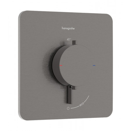 Hansgrohe Ecostat Comfort Q Bateria termostatyczna do 1 odbiornika, podtynkowa Czarny Chrom Szczotkowany