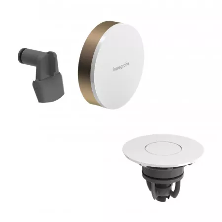 Hansgrohe Exafill Element zewnętrzny do syfonu wannowego z napełnianiem przez przelew