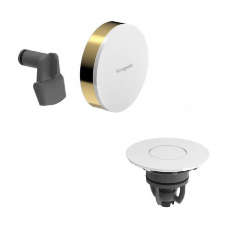 Hansgrohe Exafill Element zewnętrzny do syfonu wannowego z napełnianiem przez przelew