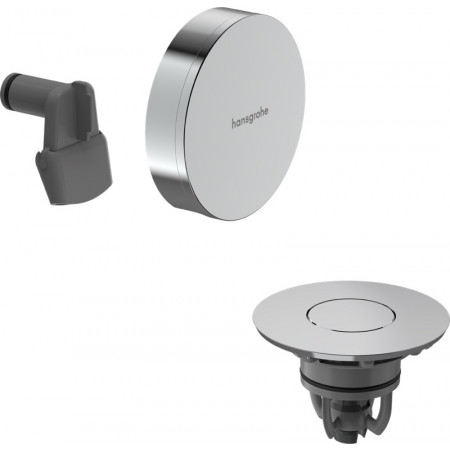Hansgrohe Exafill Element zewnętrzny do syfonu wannowego z napełnianiem przez przelew, chrom