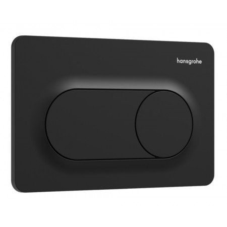 Hansgrohe iFrame Original S Przycisk spłukujący Czarny Matowy