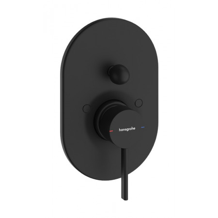 Hansgrohe Zesis S  bateria wannowa, podtynkowa Czarny Matowy