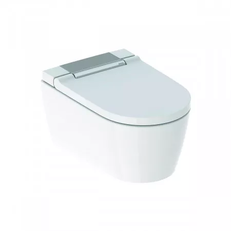 Geberit AquaClean Sela Urządzenie WC z funkcją higieny intymnej, wisząca miska WC, chrom (146.222.21.1)
