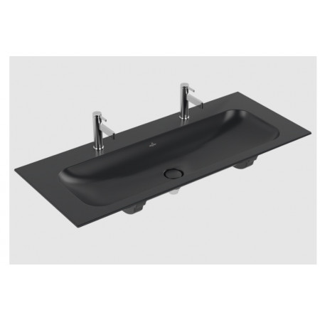 Villeroy & Boch Finion Umywalka meblowa bez przel. 1200 x 500 mm Pure Black CeramicPlus