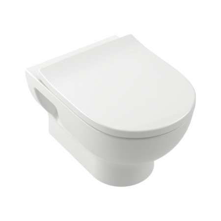 Villeroy & Boch O.novo Miska WC wiąca z deską TwistFlush Weiss Alpin CeramicPlus