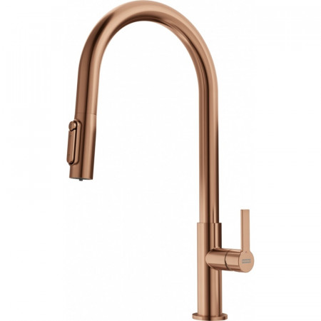 Franke Bateria kuchenna do wody filtrowanej Maris Slim Clear Water J pull-out Miedziany