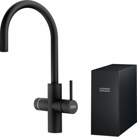 Franke Bateria kuchenna / wielofunkcyjny system do filtracji Mythos Water Hub All in One Czarny Mat