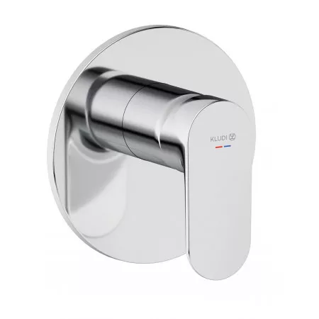 Kludi X1 podtynkowa bateria natryskowa, chrom