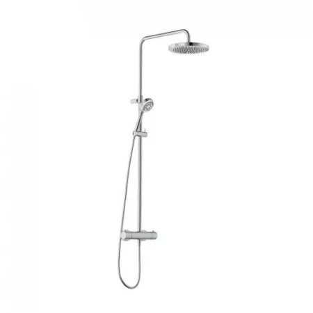 Kludi Logo Dual Shower System prysznicowy z termostatem deszczownica 25 chrom
