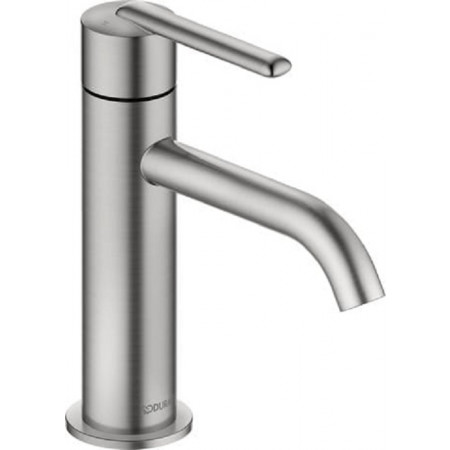 Duravit Balcoon Jednouchwytowa bateria umywalkowa S FreshStart i MinusFlow Stal nierdzewna szczotkow