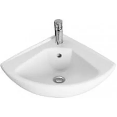 Villeroy & Boch O.novo Umywalka mała narożna Compact Weiss Alpin