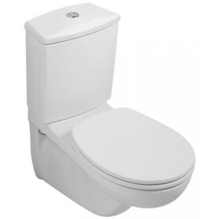 Villeroy & Boch O.Novo miska do WC-kompaktu, 355 x 680 mm, Weiss Alpin Ceramicplus