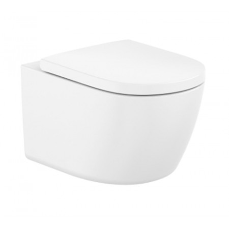 Roca Meridian Zestaw Miska Wc wiesząca Vortex + Deska Wolnoopadająca Duroplast