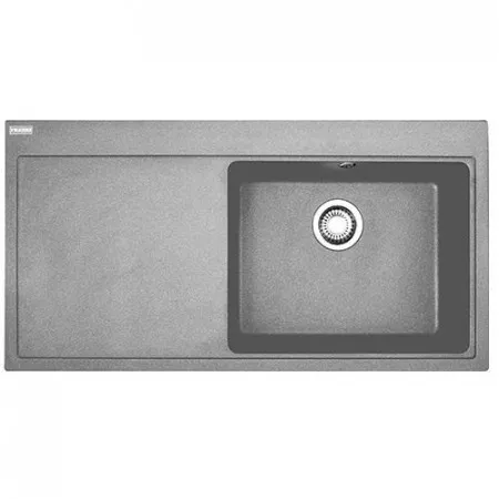 Franke Mythos MTG 611 komora z prawej zlewozmywak wbudowywany Fragranit+ Kamienny Szary - 686159_O1