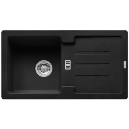 Franke SAG 614-78 Zlewozmywak wbudowywany Fragranit Strada Czarny mat - 857888_O1