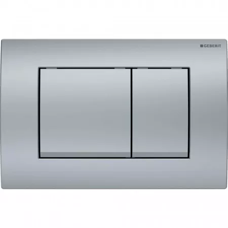Geberit Delta30 Przycisk uruchamiający przedni chrom matowy - 843981_O1