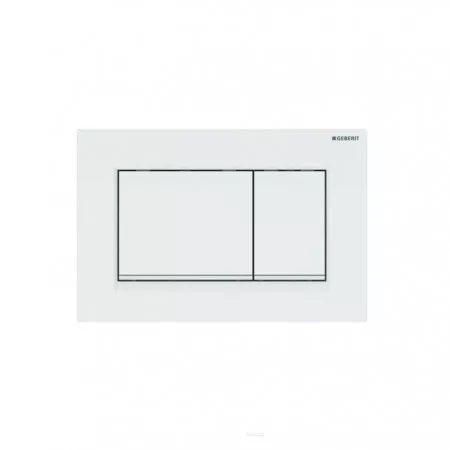 Geberit Sigma30 Przycisk uruchamiający, biały-biały mat-biały - 818698_O1