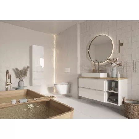 Defra Como D80 80X50X45 0D2S 0NW szafka pod umywalkę 1724 Korpus: Biały Połysk Front: Biały Połysk - 881498_O1