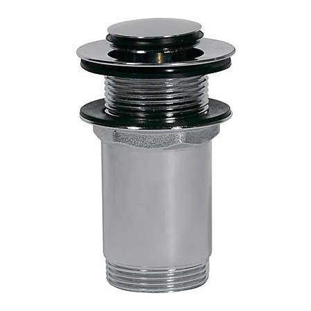 Tres korek umywalkowy bez przelewu O 37 mm click-clack chrom - 431172_O1