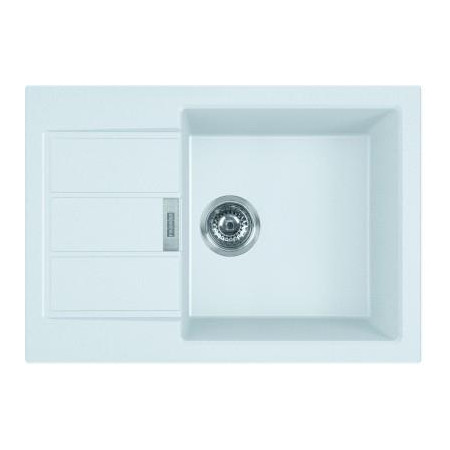 Franke Sirius 2.0 S2D Slim 611-62 Zlewozmywak wbudowywany Tectonite Biały Polarny - 820077_O1