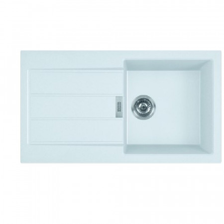 Franke Sirius 2.0 S2D Slim 611-78 Zlewozmywak wbudowywany Tectonite Biały Polarny - 820085_O1