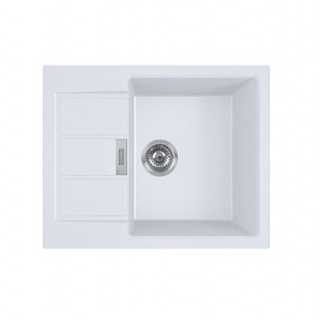Franke Sirius 2.0 S2D 611-62 Zlewozmywak wbudowywany Tectonite Biały Polarny - 820089_O1