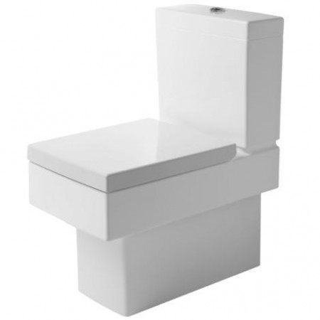 Duravit Vero Miska lejowa WC stojąca 37x63 biała WonderGliss