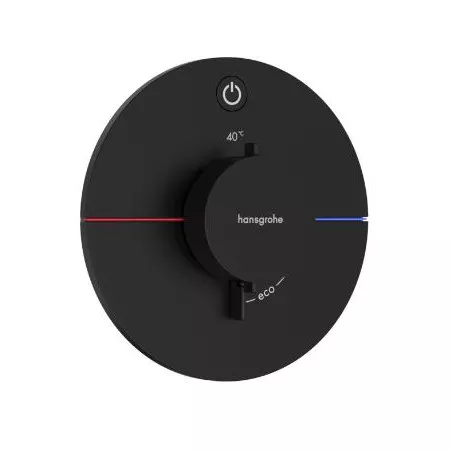 Hansgrohe ShowerSelect Comfort S Bateria termostatyczna, podtynkowa do 1 odbiornika Czarny Matowy - 896162_O1